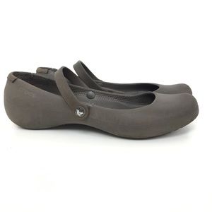 crocs alice suede